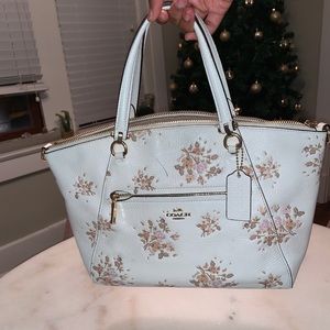 Floral print coach bag!
